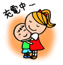 Apron Mom can do her best sticker #3484842