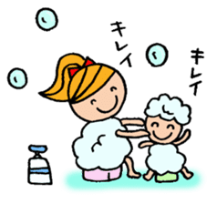 Apron Mom can do her best sticker #3484844