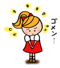 Apron Mom can do her best sticker #3484851