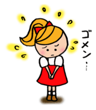 Apron Mom can do her best sticker #3484851