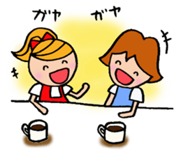 Apron Mom can do her best sticker #3484863