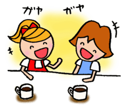 Apron Mom can do her best sticker #3484863