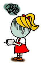 Apron Mom can do her best sticker #3484865