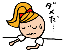 Apron Mom can do her best sticker #3484868