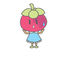 Miss Mangosteen from Thailand sticker #3484955