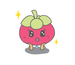 Miss Mangosteen from Thailand sticker #3484958