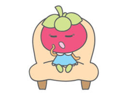Miss Mangosteen from Thailand sticker #3484960