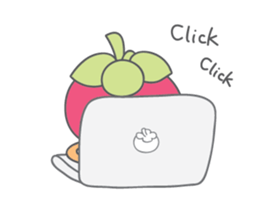 Miss Mangosteen from Thailand sticker #3484961