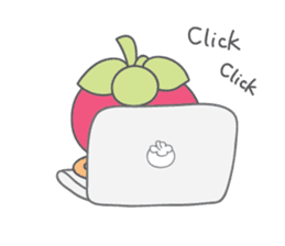 Miss Mangosteen from Thailand sticker #3484961