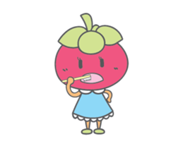 Miss Mangosteen from Thailand sticker #3484962