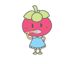 Miss Mangosteen from Thailand sticker #3484962