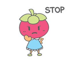 Miss Mangosteen from Thailand sticker #3484969