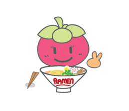 Miss Mangosteen from Thailand sticker #3484971
