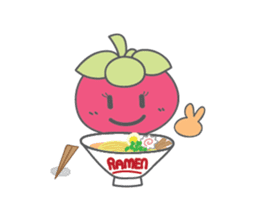 Miss Mangosteen from Thailand sticker #3484971