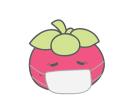 Miss Mangosteen from Thailand sticker #3484974
