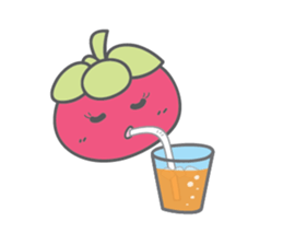 Miss Mangosteen from Thailand sticker #3484981