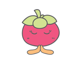 Miss Mangosteen from Thailand sticker #3484986