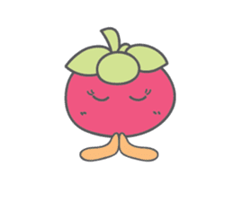 Miss Mangosteen from Thailand sticker #3484986