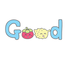 Miss Mangosteen from Thailand sticker #3484987