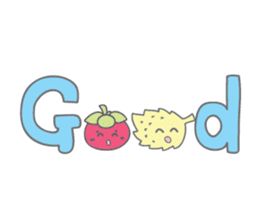 Miss Mangosteen from Thailand sticker #3484987