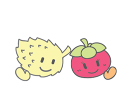 Miss Mangosteen from Thailand sticker #3484990