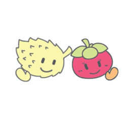 Miss Mangosteen from Thailand sticker #3484990