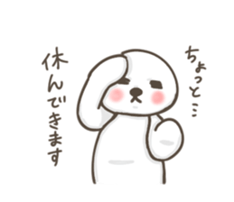 Shy creature sticker #3485526