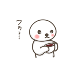 Shy creature sticker #3485540