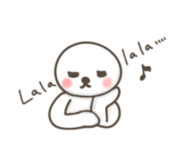 Shy creature sticker #3485550