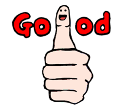 Sticker of hand sticker #3485637