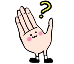 Sticker of hand sticker #3485643