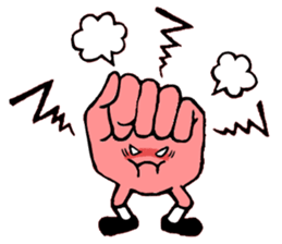 Sticker of hand sticker #3485646