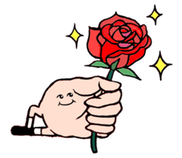 Sticker of hand sticker #3485659