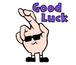 Sticker of hand sticker #3485661