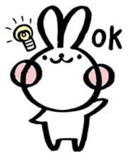 Cherry rabbit sticker #3485954