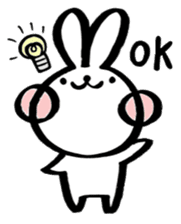 Cherry rabbit sticker #3485954