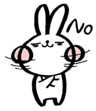 Cherry rabbit sticker #3485955