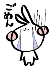 Cherry rabbit sticker #3485957