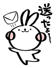 Cherry rabbit sticker #3485959