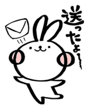 Cherry rabbit sticker #3485959