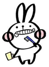 Cherry rabbit sticker #3485961