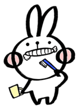 Cherry rabbit sticker #3485961