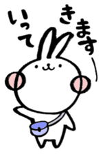Cherry rabbit sticker #3485963