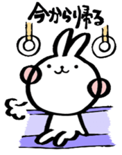 Cherry rabbit sticker #3485964