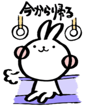 Cherry rabbit sticker #3485964