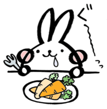 Cherry rabbit sticker #3485966