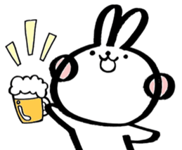 Cherry rabbit sticker #3485967