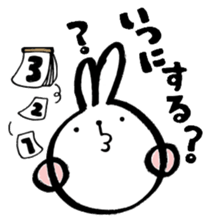 Cherry rabbit sticker #3485969