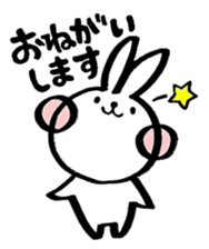 Cherry rabbit sticker #3485970