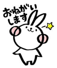 Cherry rabbit sticker #3485970